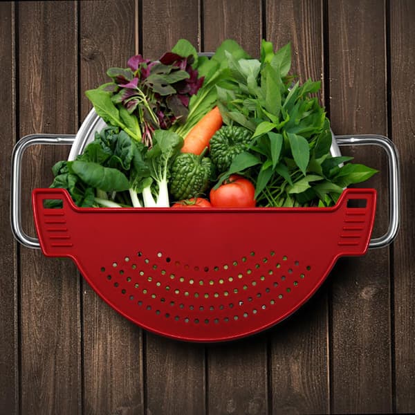 Yellow Filter Asphalt Basket Kitchen Utensil Multi-use Mesh Asphalt Sheet Plastic Water Filter Kitchen Utensil