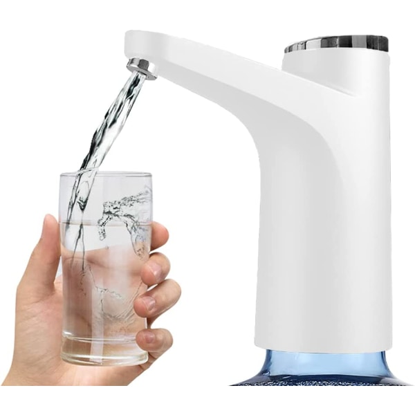 USB -laddning, automatisk dricksvattenpump (vit)