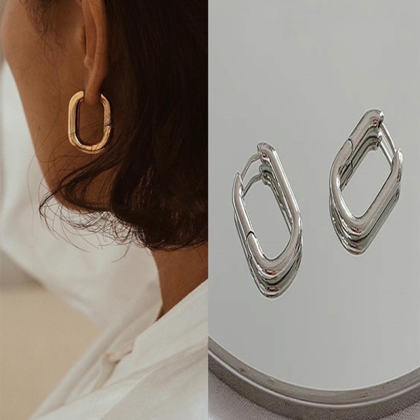 Stud örhängen, Kvinnor utsökt geometriska örhängen smycken, 2 par