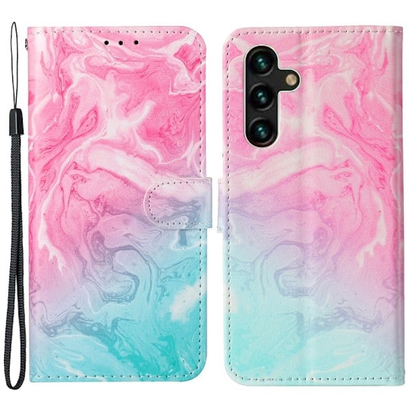 Samsung Galaxy A04s / A13 5G Etui Marmor Rosa/blå