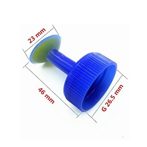 Flasklockspruta Pvc Plast Vattning Gb 28mm Kaliber Liten Munstycksspruthuvud