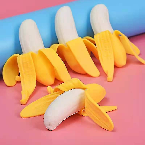 Simulering Morsom Mais Banan Plysj Leke Myk Søt Stress Reli