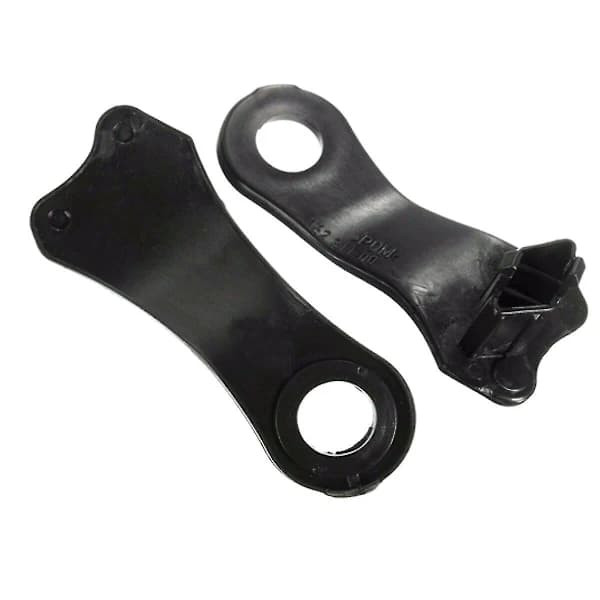 2 par halogenlykter reparasjonsbraketter klips for E60 E61 bil 63126941478[co]