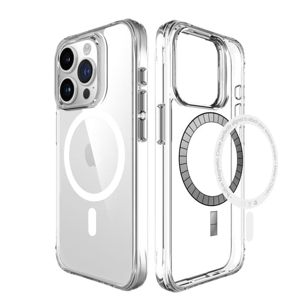 iPhone 16 Pro Cover MagSafe Transparent 34
