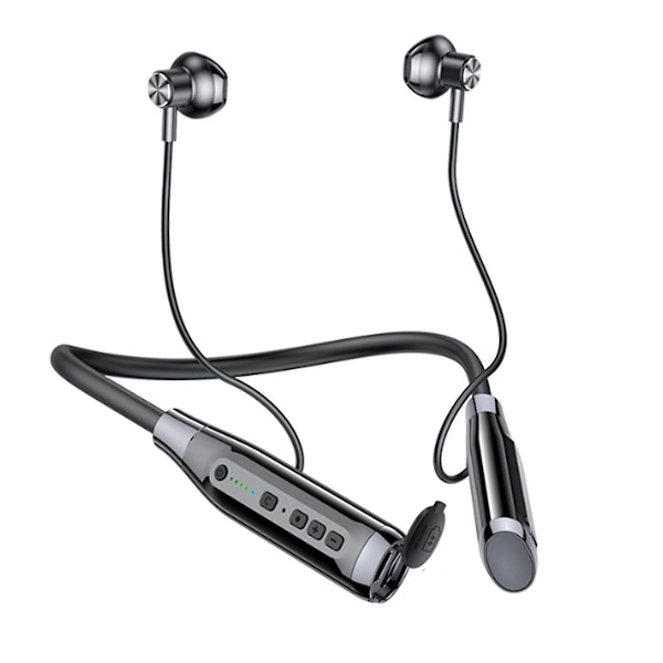 A12 Nakke-montert Bluetooth 5.0-headset Lang standby Trådløs pluggbar grafikk Headset Semi-in-ear