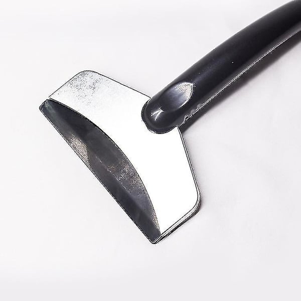 Bilsnöskyffel Vinterbil Med Glasskrapa Snöskrapa Hembil Dubbelanvändning Rostfritt Stål Avfrostningsspade Verktyg 1 Styck Svart