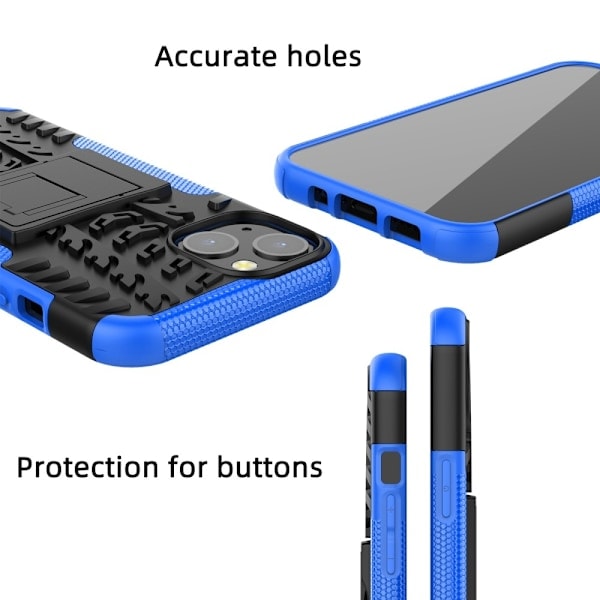 iPhone 13 Skal, Extremt Stöttåligt med Stöd, Orange