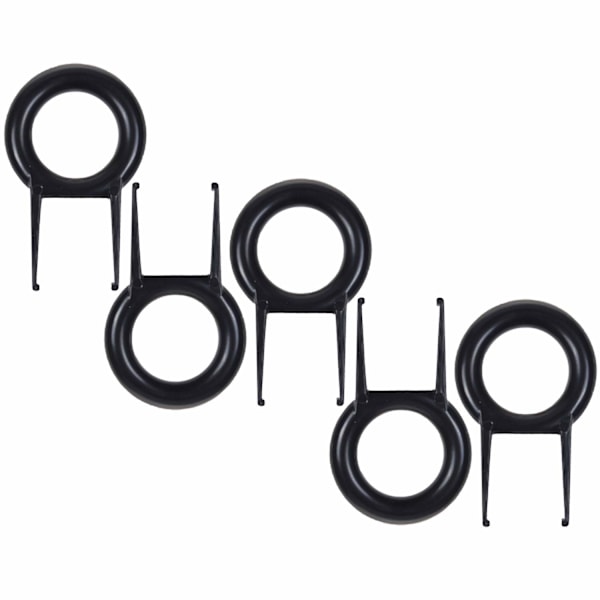5-pack Svart Rundad Tangentbortdragare Tangentbortdragare/Tangentbortborttagningsverktyg för Mekaniska Tangentbord (svart)