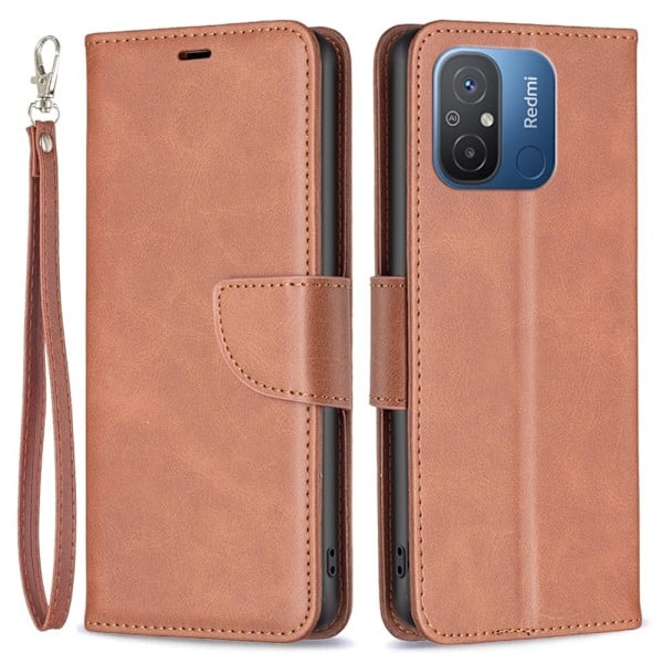 Xiaomi Redmi 12C 4G Etui Shark Solid Læder Brun
