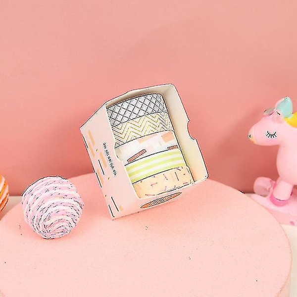 Washi Tape Diy Skoleartikler | Skoleartikler Maskeringstape - 5stk/æske Farve -