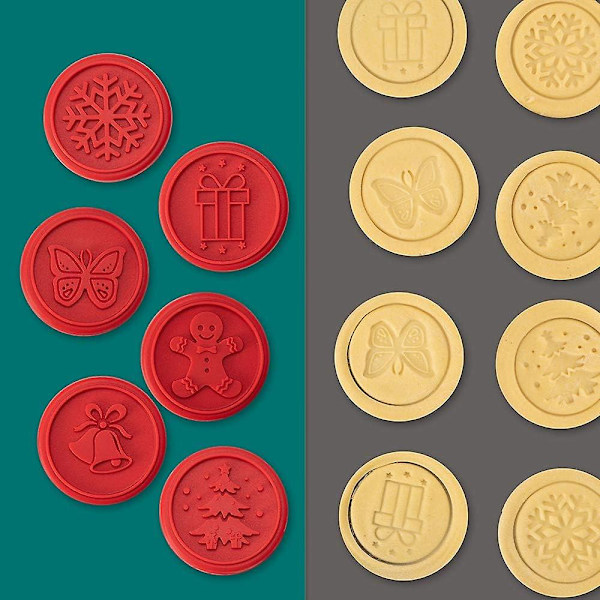 Søde silikone kagestempler sæt - Biscuit Cutter Fondant Mooncake form