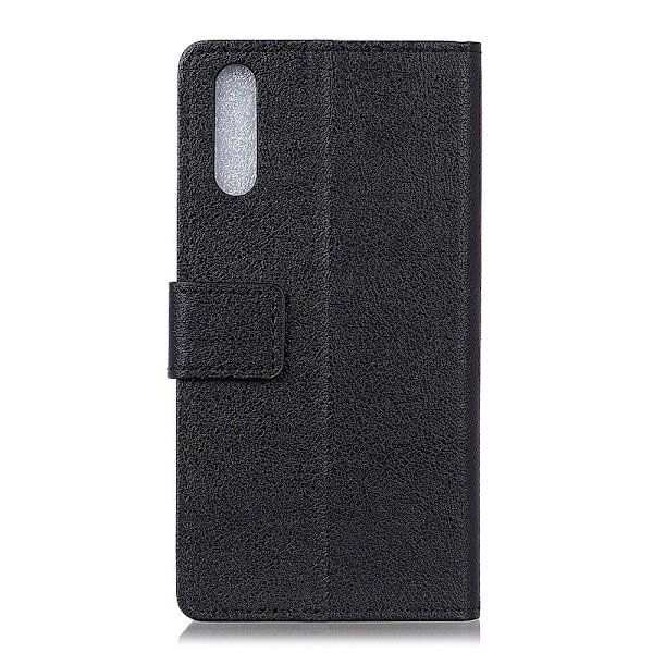 Sony Xperia 10 II - Pung Etui - Sort Black Sort