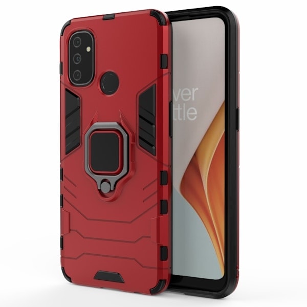 OnePlus Nord N100 - Hybridirengaskotelo - Punainen Red Röd