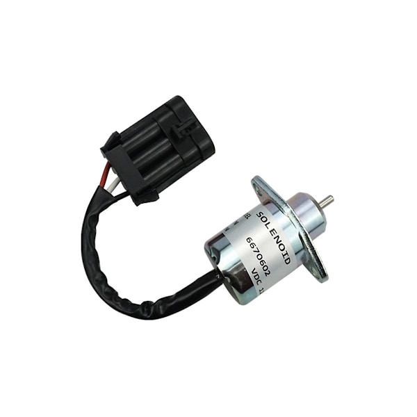 12v Motor Stop Solenoid Stop Solenoid Ventil Til Gravemaskine Til Bobcat 463 553 S70 S100 6670602