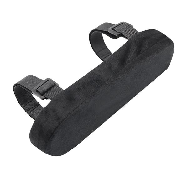 2 st kontorsstolsarmstöd med kylande gelöverdel för armbågs- och underarmsstöd - Godkända minnesskumarmstödsöverdrag