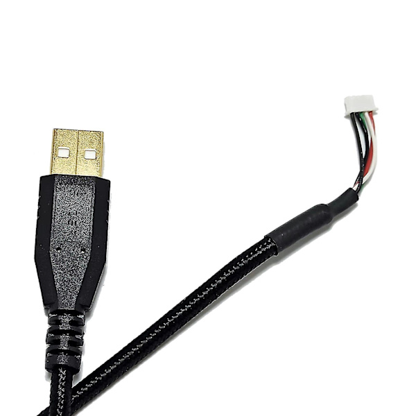 Usb-kabel for tastatur, erstatningskabel i PVC for Razer Blackwidow X Chroma