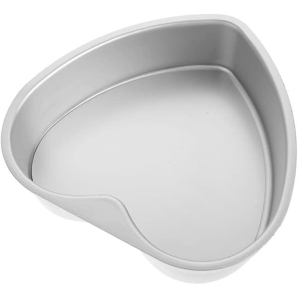 1 pc Heart-shaped Cake Mold for Baking DIY Creative Aluminum Silver