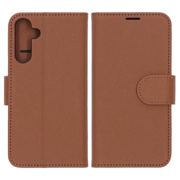 Samsung Galaxy S24 Plus Pungcover med Stativ - Brun Brun brown