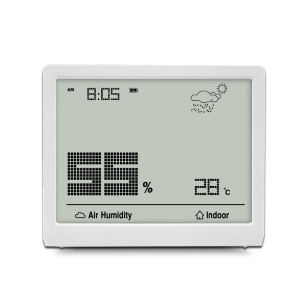 Luftfuktighetsmätare för inomhustemperatur och luftfuktighet