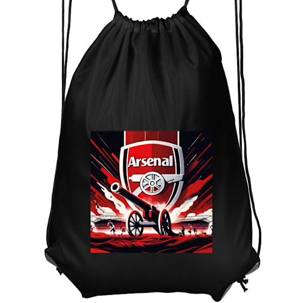 Gymnastikpose | Let træningstaske til voksne Arsenal sort voksen