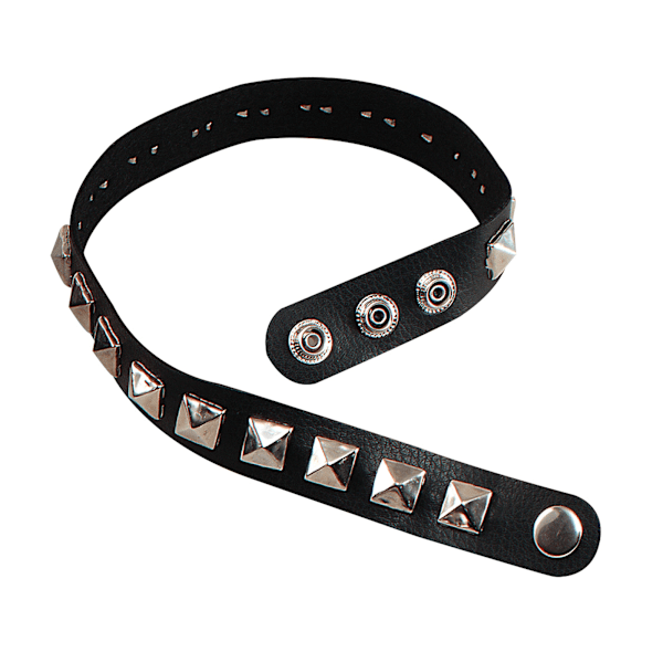 Bristol Novelty Unisex Voksen Studded Choker One Size Sort Black One Size