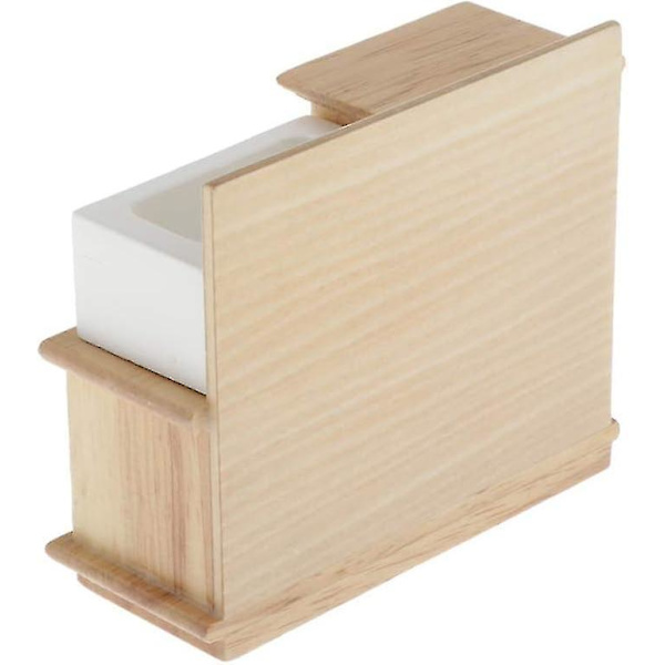 Diy 1:12 Skala Dukkehus Miniature Møbler Badeværelse Køkken Træ Vask