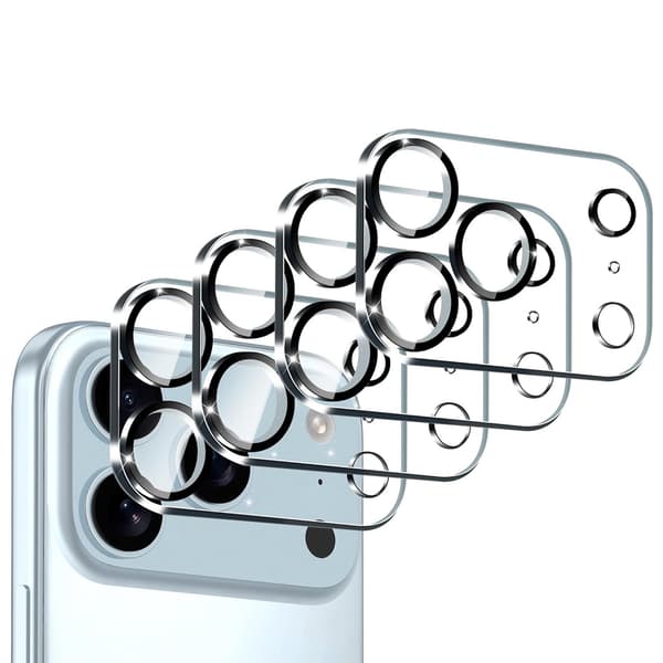 iPhone 17 Pro Suojalinssi 3-pakkaus Läpinäkyvä & Joustava