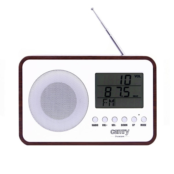 Batteridriven FM-radio / Batteriradio från Camry