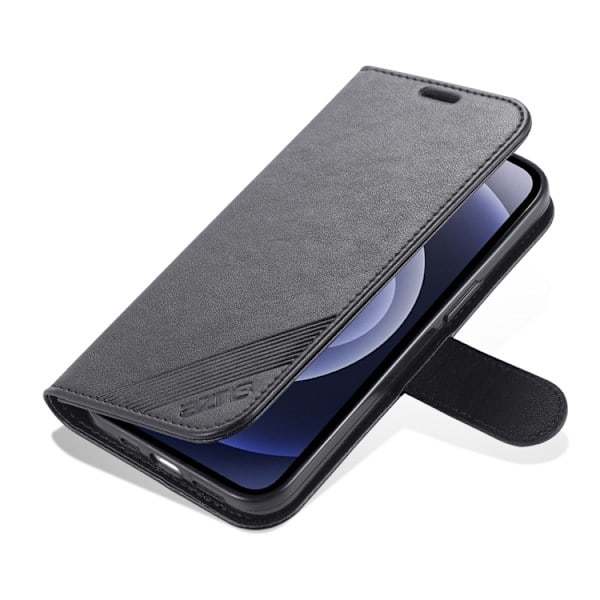 AZNS iPhone 14 Etui Læder Sort