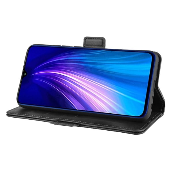 Xiaomi Redmi Note 8T - Pung Etui - Sort Black Sort
