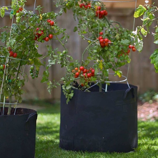 6 st (38 liter) Blomkrukor, krukor för inomhusväxter Stora krukor för inomhusväxter Kruka Modern Dekorativ Plantering Krukor Utomhus
