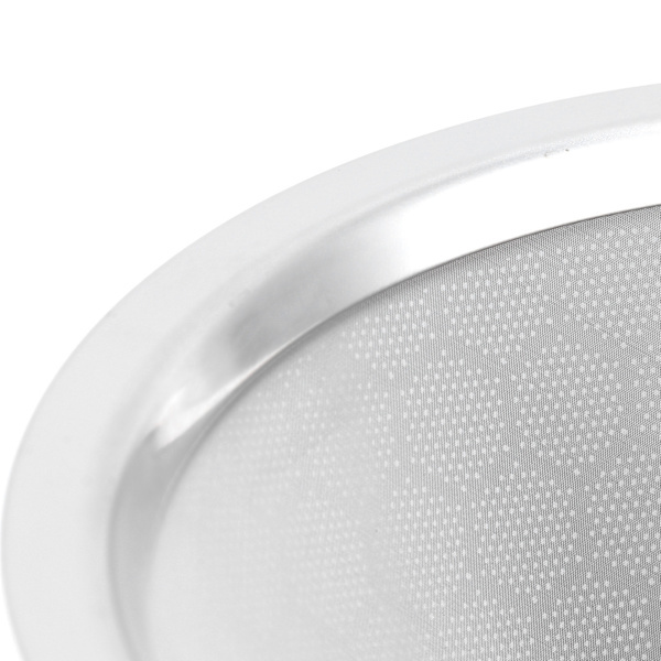 Rostfritt stålfilter med hållare Kaffefilter Mesh Tratt Kökskaffebryggningsverktyg 1-6 koppar