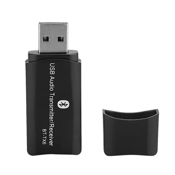 2-i-1 Bluetooth 5.0 USB Trådløs Lydsender Mottaker for PC TV Projektor Forsterker Bil[co]