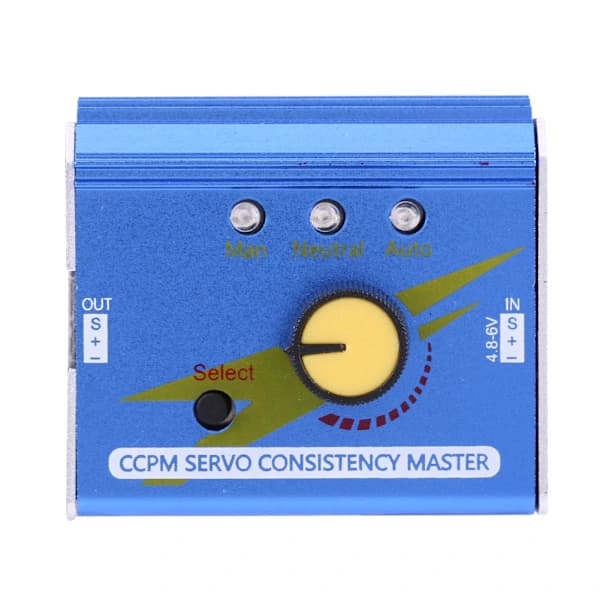 CCPM Servo Konsistens Master Motor Tester ESC Checker til RC Fly Bil Båd[CO]
