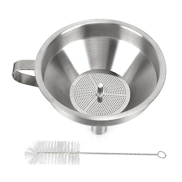 Rostfri tratt med filter i harts för SLA/DLP/LCD-harts 3D-skrivare UV