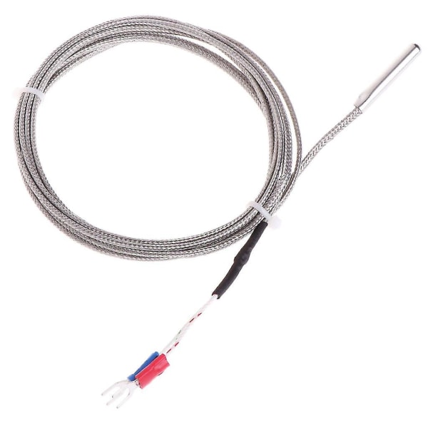 2m K-type termoelement temperaturføler 0-600 5*30mm probe rustfrit stål
