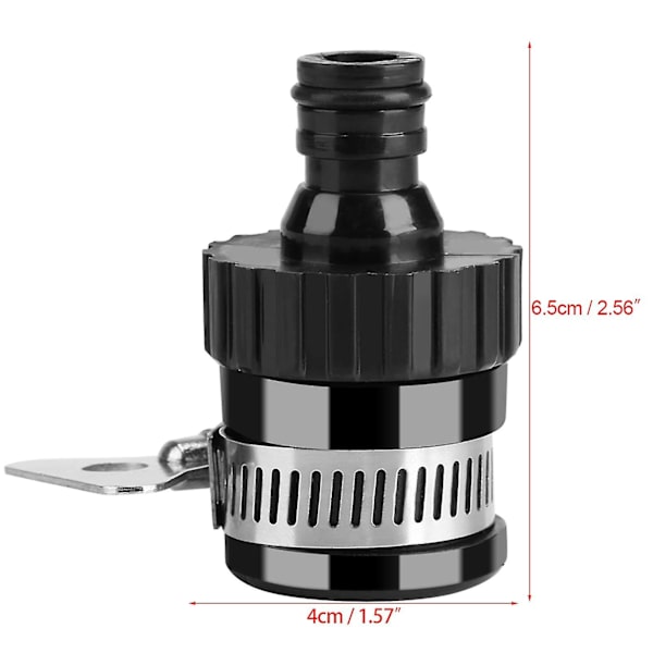 Udvendig hane adapter, universel hane adapter konnektor, blandingshane haveslange konnektor (diamet