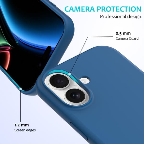 iPhone 17 Deksel - Ensfarget Silikon