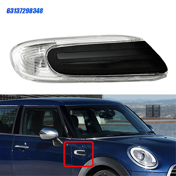 Höger främre blinkers 63137298348 för F55 F56 F57 2014-2020 sidomarkeringsindikatorlampa