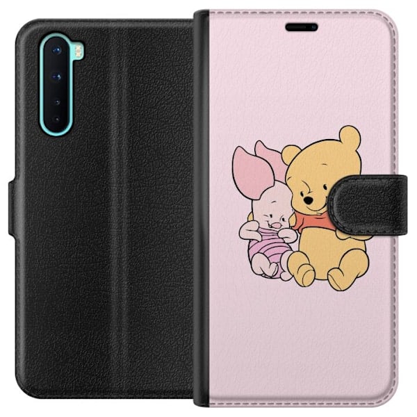 OnePlus Nord Lompakkokotelo Nalle Puh