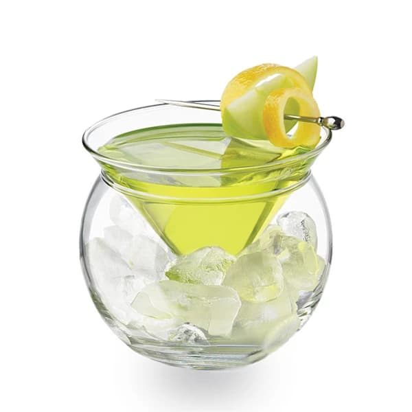 2st Martini Glas Rund Bas Cocktailglas Kopp För Fest 260ml[CO]