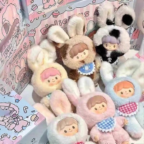 Finding Unicorn zZoton Delicious Bunny Series Blind Box - Vinyl Plyschdockor Slumpmässig Blind Box
