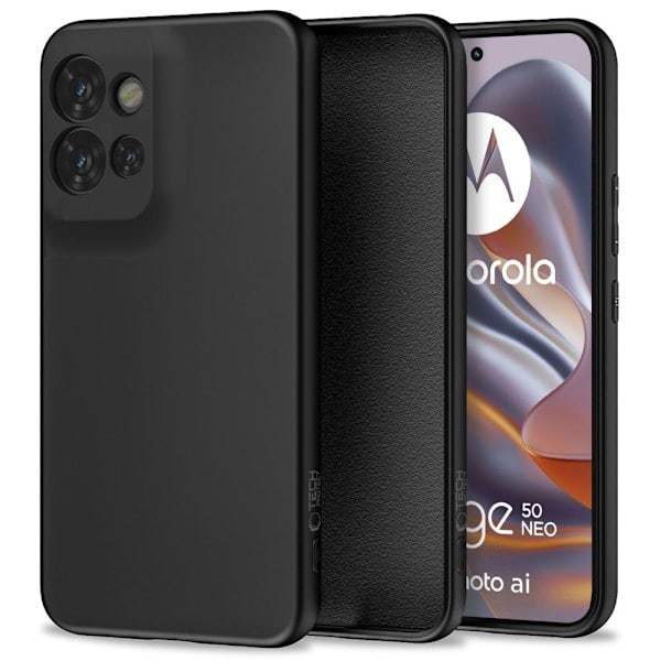 Tech-Protect Motorola Edge 50 Neo Kuori Icon Musta