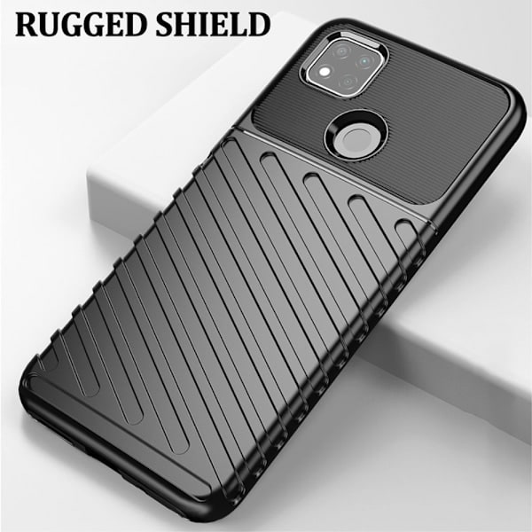 Xiaomi Redmi 9C Deksel Twill Tekstur Svart