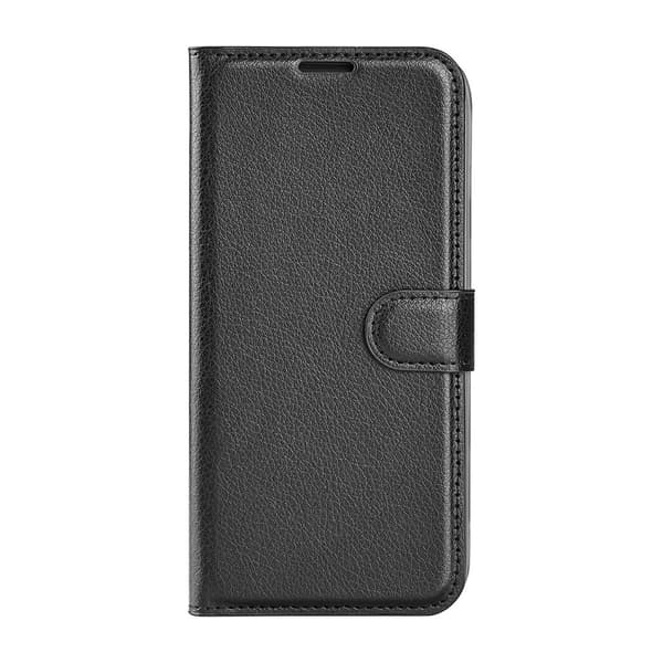 Samsung Galaxy S23 FE Pungcover med Stativ - Sort Svart black