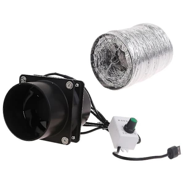 Högpresterande ventilationsfläkt med kraftfullt sug och plaströr [CO]