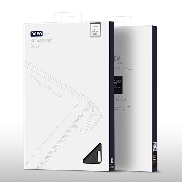 DUX DUCIS Samsung Galaxy Tab S6 Lite Kotelo DOMO Musta
