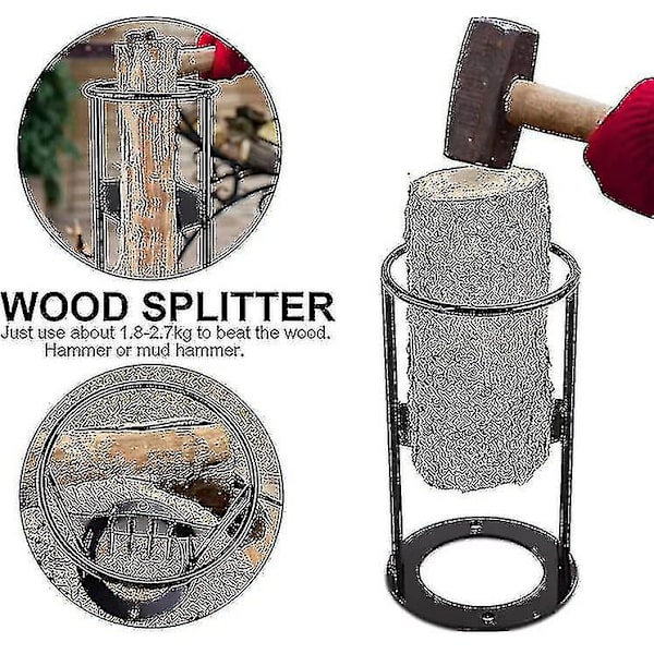 Brændekløver, Trækløver, Manuel Log Splitter, Brændekløver, Manuel Splitting T