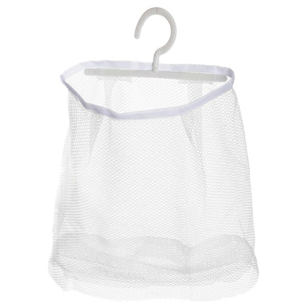 Hengende Nettingpose Multifunksjonell Nettingvaskepose Klesklypepose Kjøkkennettingpose