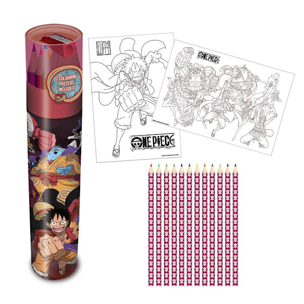 One Piece Penalhus Én Størrelse Flerfarvet Multicoloured One Size